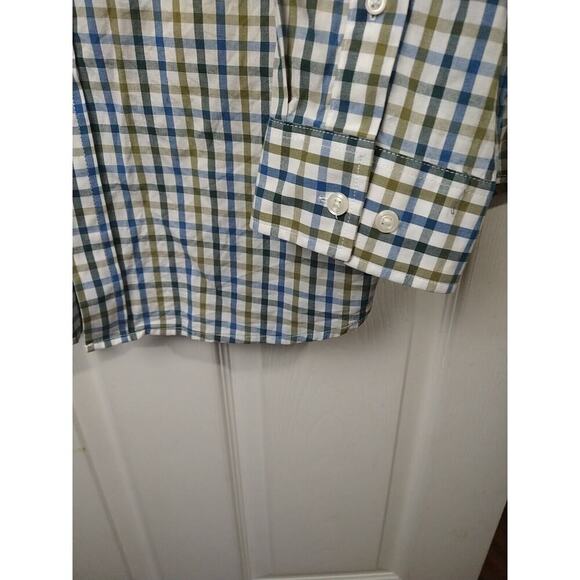 Croft & Barrow Men's XXL Shirt Collared Button Front Plaid Long Sleeve... - Picture 6 of 9